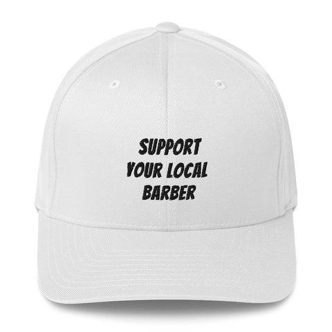 Support Your Local Barber Cap